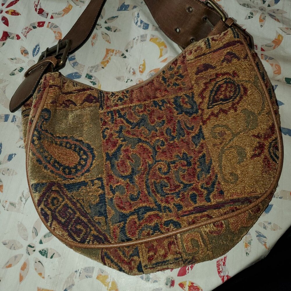 Tianni carpet bag purse